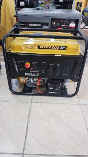 Gerador a gasolina 8Kva partida elétrica e manual Buffalo - Novo