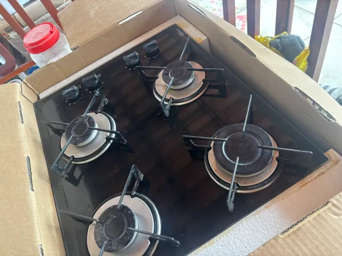 Fogão cooktop 4 bocas Fisher 