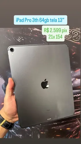 iPad pro 13 polegadas