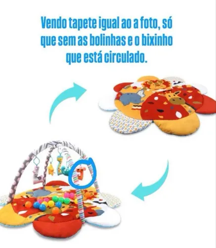 Tapete atividades bebê