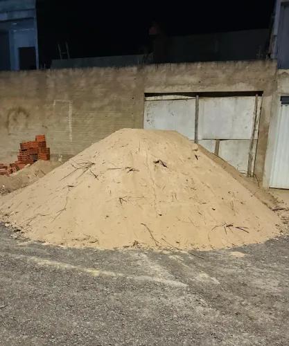 Material pra construção Areia-Brita-Cascalho-pó de brita