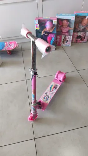Patinete Infantil 3 Rodas Metálico - Estável, Seguro e Divertido
