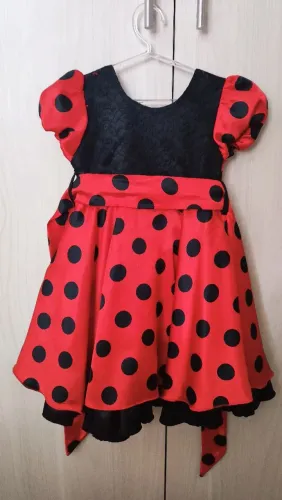 Vestido Infantil Minnie 