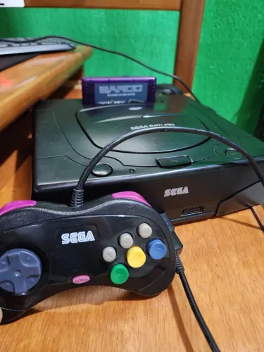 Sega saturno com jogos