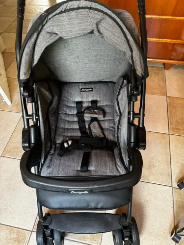 Carrinho + Bebê Conforto Burigotto Travel System - Excelente Estado