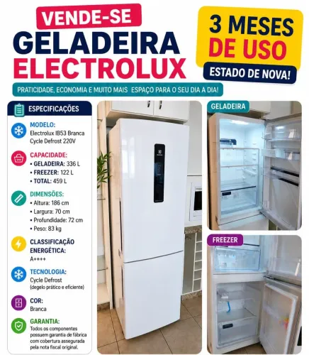 GELADEIRA ELETROLUX 45 LITROS 220W