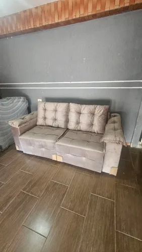 SOFA RETRATIL NOVO - ENTREGAMOS