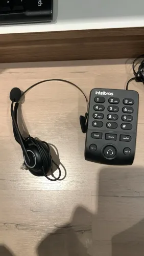 Título do anúncio: Telefone Headset Intelbras com Teclado - Profissional