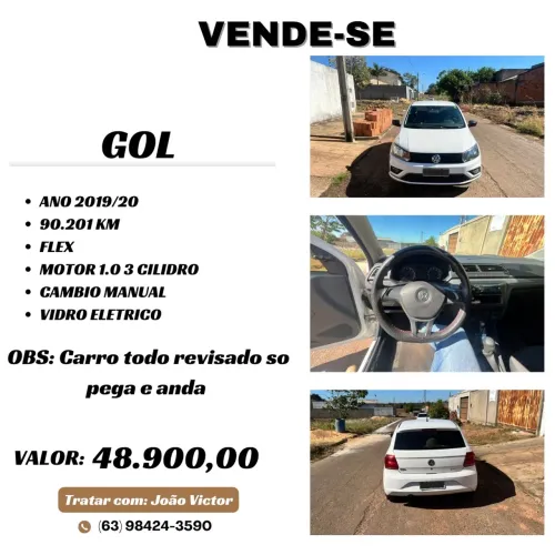 Volkswagen Gol Geração VII 1.0 12V Flex Mec. 4P 2020