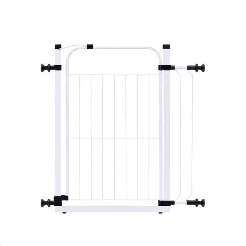 Grade Portão Proteção Criança Bebe Cão Branco