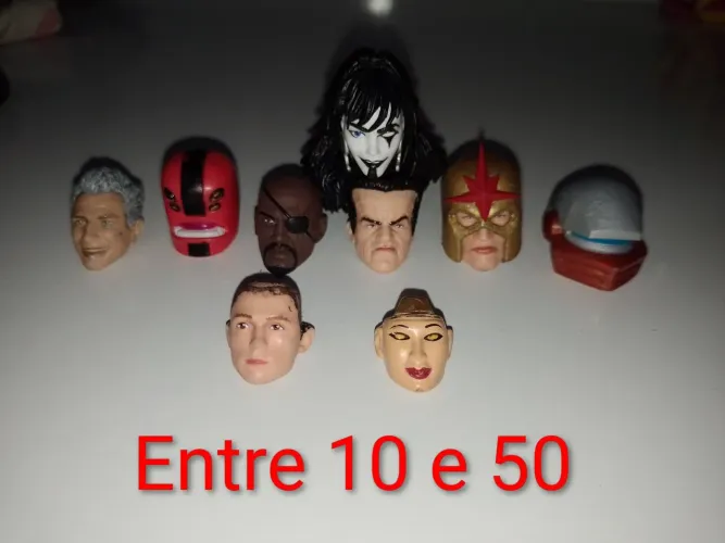 Peças para Custom Marvel Legends e Action Figures