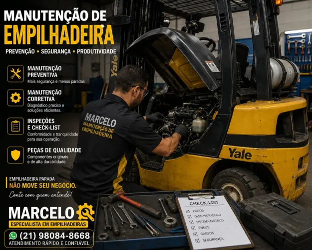 Manutenção empilhadeira
