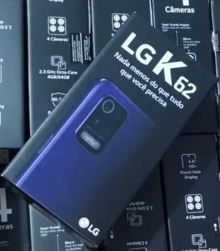 Smartphone LG K62 64GB Azul