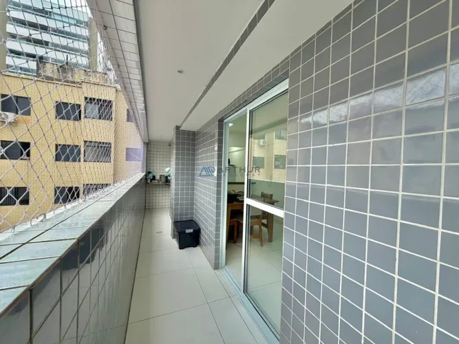 Apartamento para locação com 1 dormitório em Praia Grande no Canto do Forte