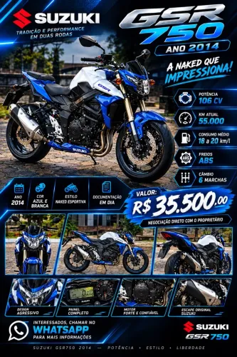Suzuki GSR 750 2014
