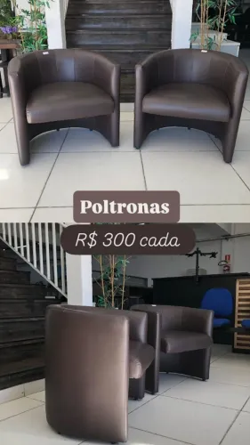 Poltrona Marrom