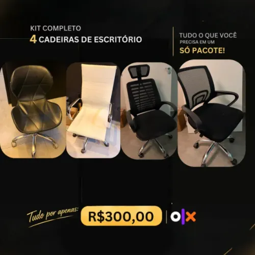 04 Cadeiras de Escritório (TODAS)