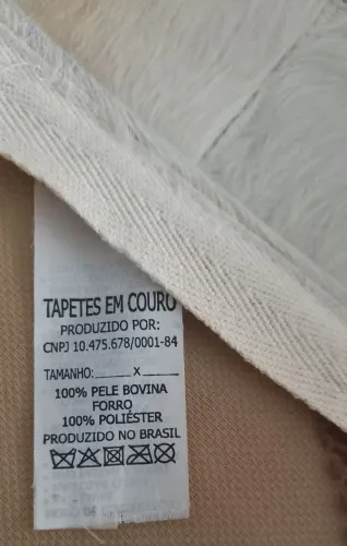 Tapete Couro Legítimo 