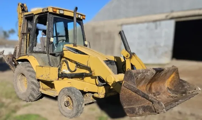 Retroescavadeira Caterpillar 416C