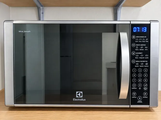 Microondas com defeito