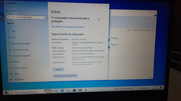 Notebook Lenovo