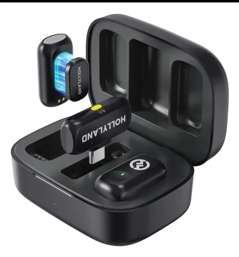 Case par microfone hollyland podcast influencer Instagram publi