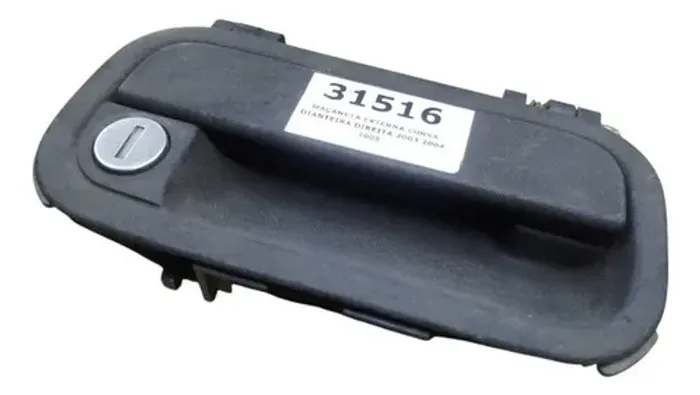 Maçaneta Externa Corsa Dianteira Direita 2003 2004 2005 Preto Dianteira