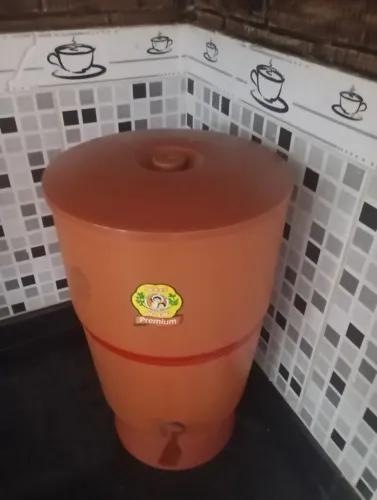 Filtro de barro São João 8 litros com velas e boias 