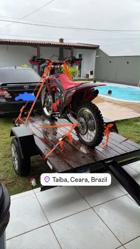 Carrocinha para moto-quadricilho-paredão
