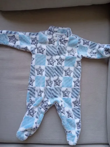 Macacão veludo azul para o frio ?