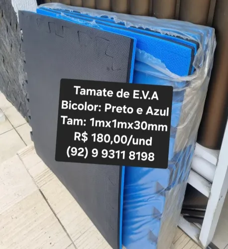 Tatames de E.V.A para academias, play grounds e afins
