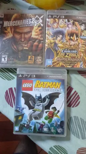 KIT Jogos PS3 - COMPLETOS CAPA E MANUAL