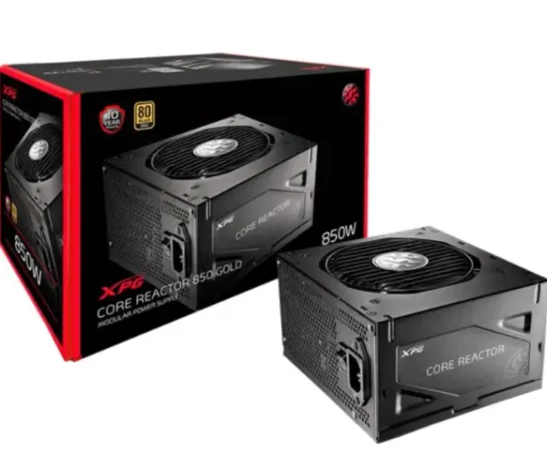 Fonte ATX 850W REAL XPG 80 Plus Gold Core Reactor 110/220v