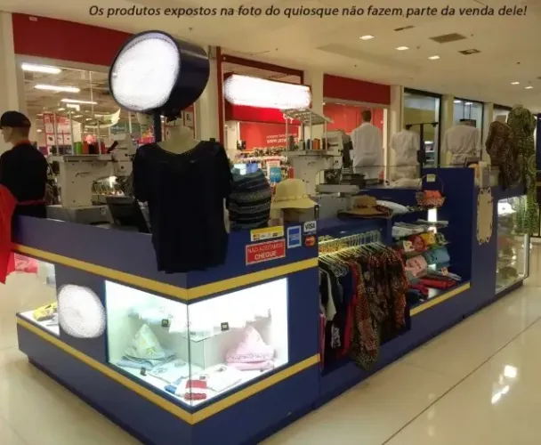 Quiosque de Shopping Usado com 8,6 m²