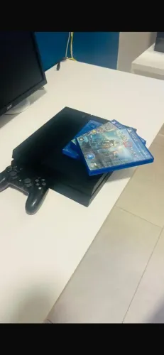 PS41TB 1 controle original 3 jogos