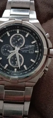 Relógio Citizen eco drive solar vidro safira vendo ou troco por outro relógio