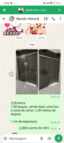 *2,400 porta ,negócio tbm completa*