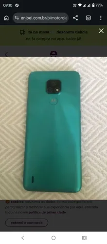 Moto G E7 semi novo