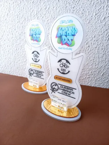 Troféus BMX para eventos