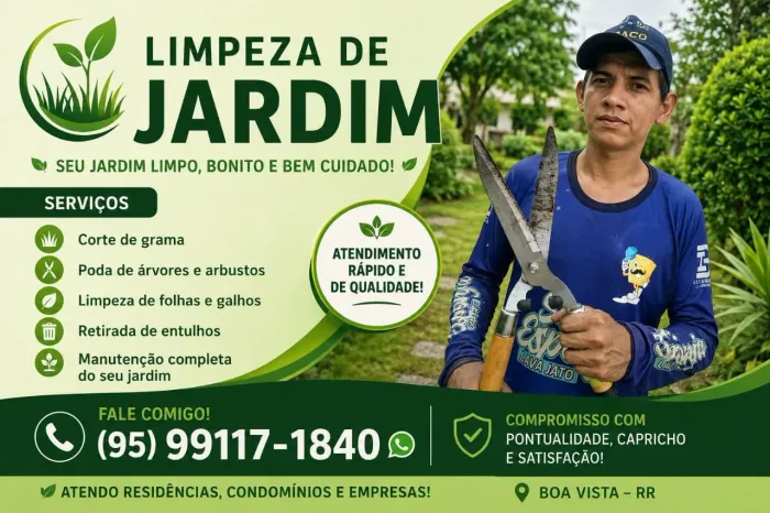 Limpeza de quintal brasileiro barato 