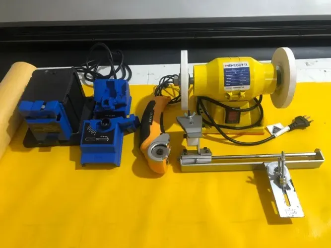 Kit para afiação de Tesouras , Brocas , Facas e alicates