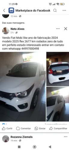 Fiat Mobi Like 1.0 Fire Flex 5P. 2025