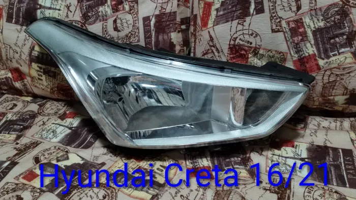 Farol direito Hyundai Creta 16/21 cristal