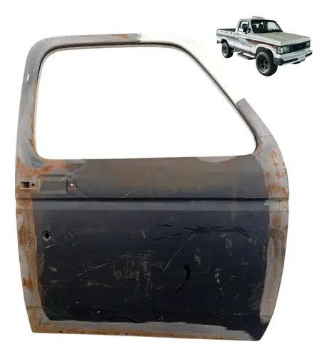Porta Direita Chevrolet D20 A20 C20 1985 1986 1987 1988 1996 Dianteira Direito Branca