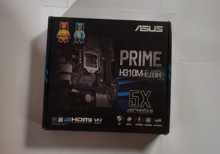 Placa-mãe Asus P/ Intel 1151 Prime H310m-e/br 2xddr4 Matx