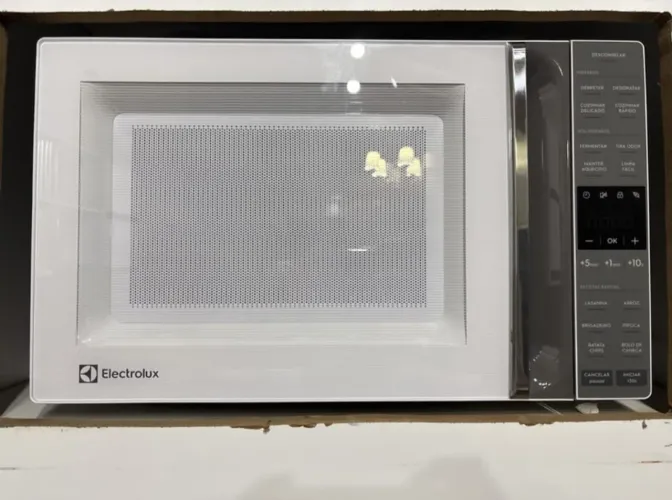 Microondas Eletrolux Grande 5 meses e Garantia + Seguro
