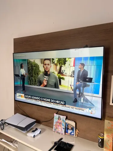 Tv LG nanocel 55 polegadas imagem 4k