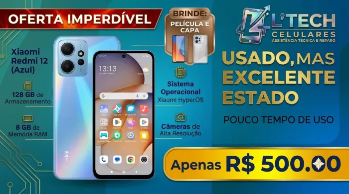 Xiaomi Redmi note 12<br>128 Gb<br>8 Gb Ram