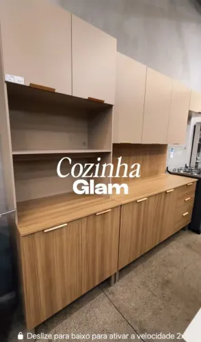Cozinha com espaço p/2 fornos