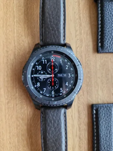 Relógio Samsung Gear S3 Frontier SM?R760, Bluetooth e Wi-Fi